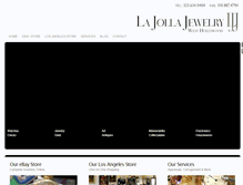 Tablet Screenshot of lajollajewelry.com